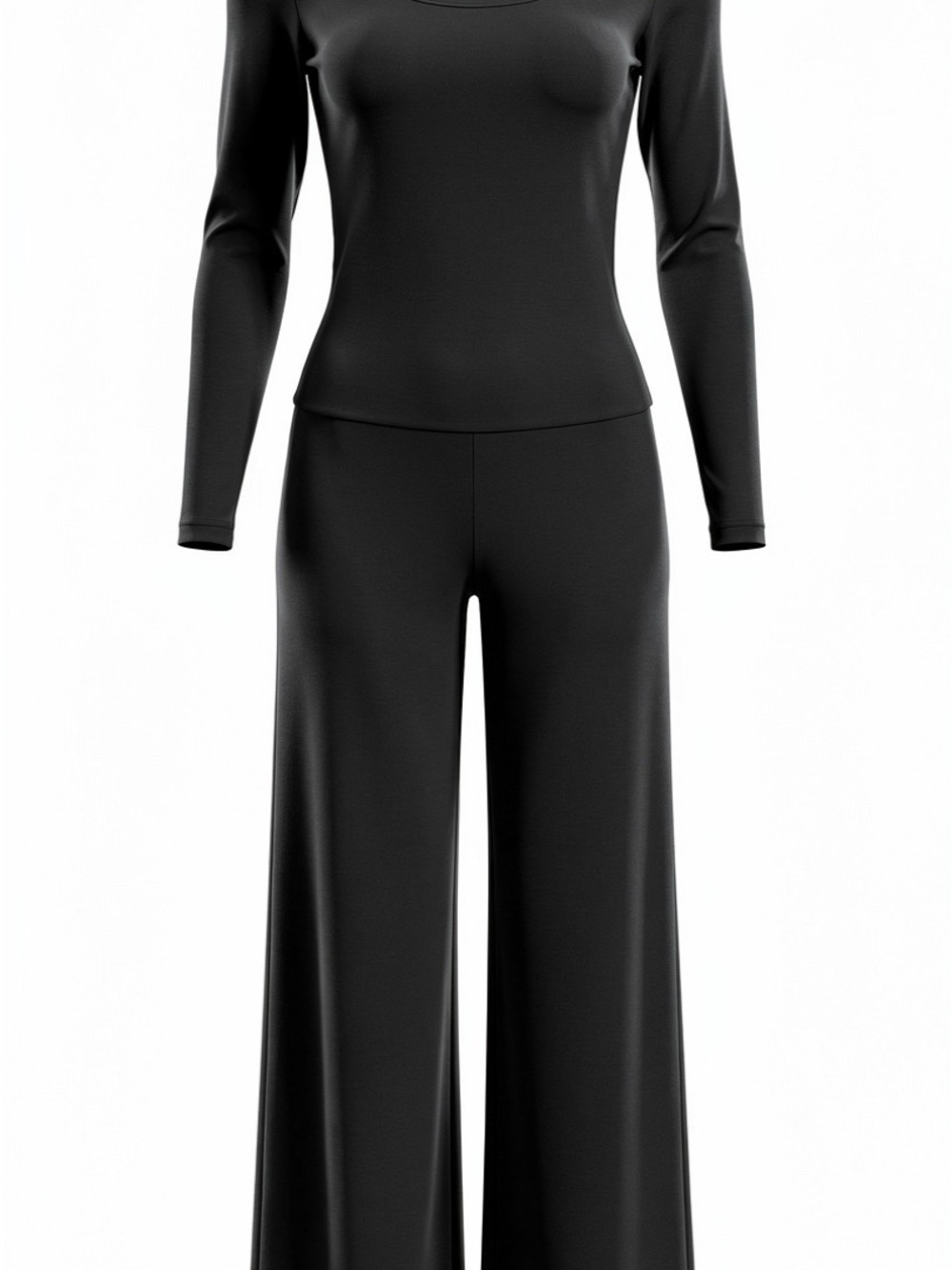 Wide-Leg Jumpsuit by OQQ